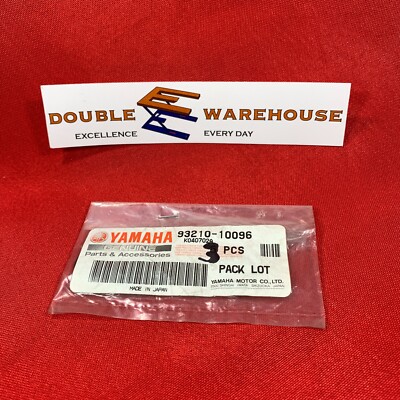 NOS OEM Yamaha 93210-10096 O-Ring LOT OF THREE (3)