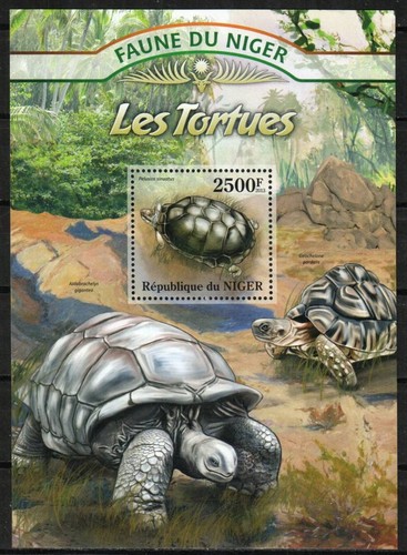 Niger Stempel 1171 - Schildkröten