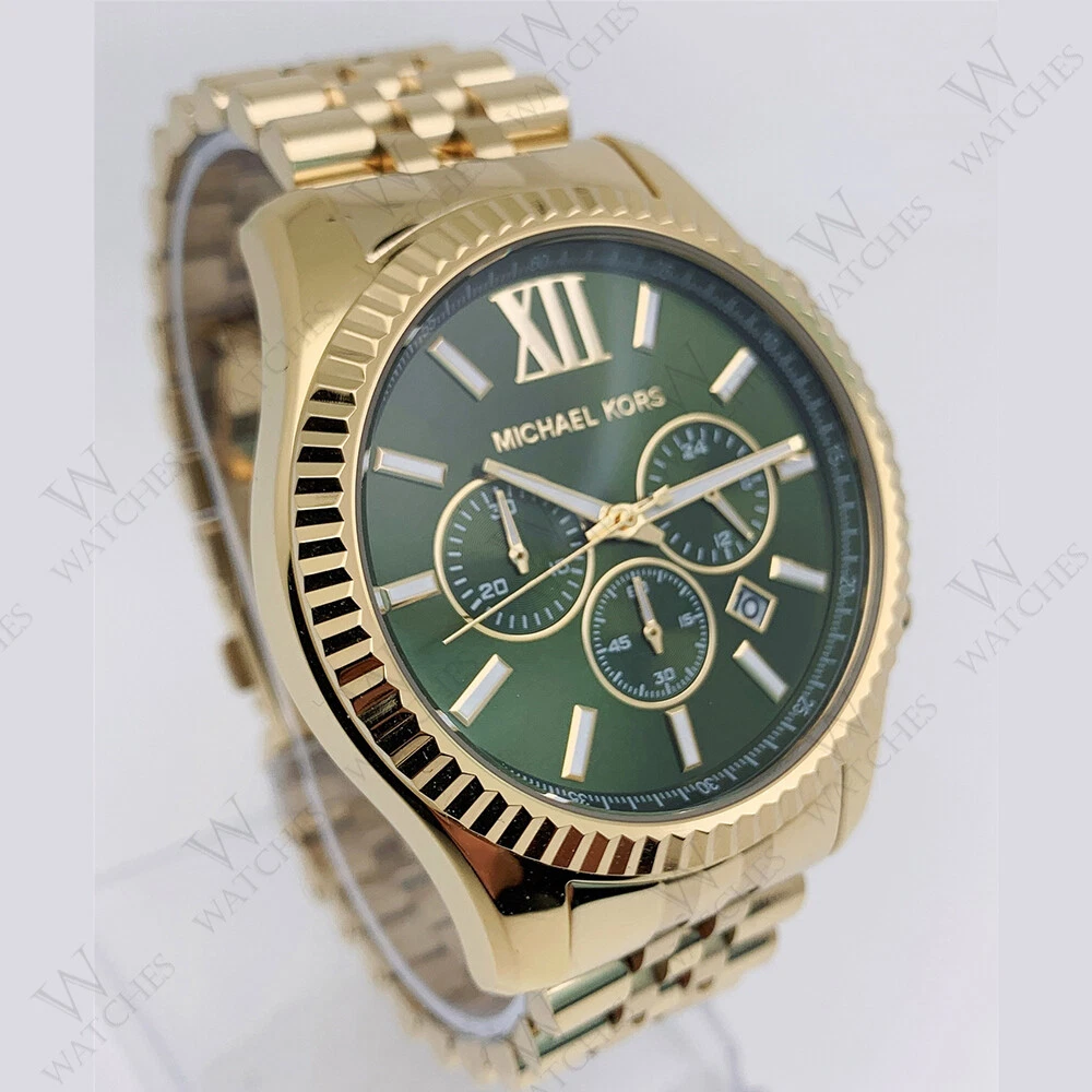 Michael Kors Womens Chronograph Sawyer Green Leather Strap Watch 39mm MK2581 Macys #17 Michael Kors Womens Chronograph Sawyer Green Leather Strap Watch 39mm MK2581 Macys