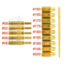 Carburetor Main Jet Pilot/Slow Jet Needle Kit Set For Keihin FCR PWK OKO CVK PWM
