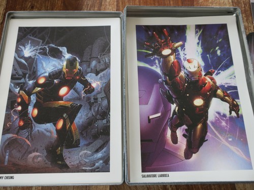 IRON MAN STEEL GALLERY - PORTFOLIO EDITION LIMITEE / SEMIC - Picture 5 of 7
