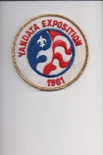1981 Yandata Exposition patch