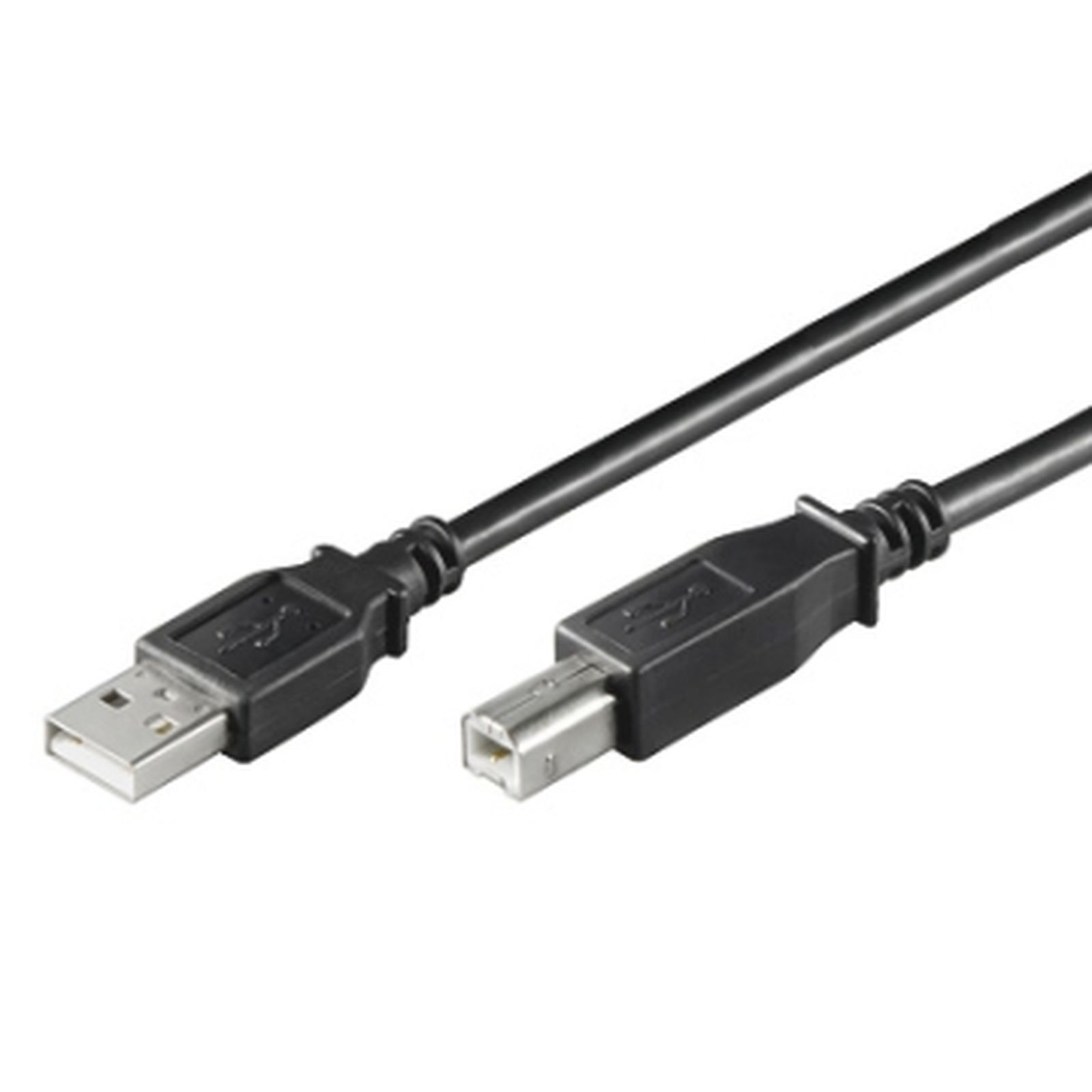 CAVO USB 2.0 A/B M/M 1.8 MT NERO (A/N CC100102020NB) nuovo