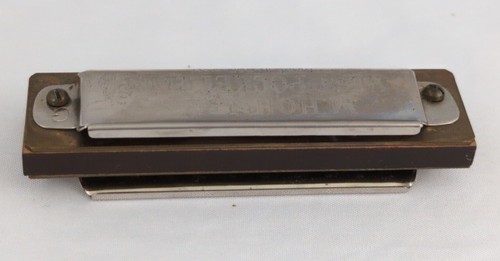 Harmonica M. Hohner Vest Pocket Harp Key G w/Box Vintage Germany - Picture 3 of 7