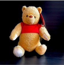 Disney Christopher Robin Movie Winnie The Pooh Plush Theme Parks. Mint. A Seller