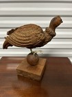 19th Century American Carved Wood Bird Model of a Pheasant — photo 4