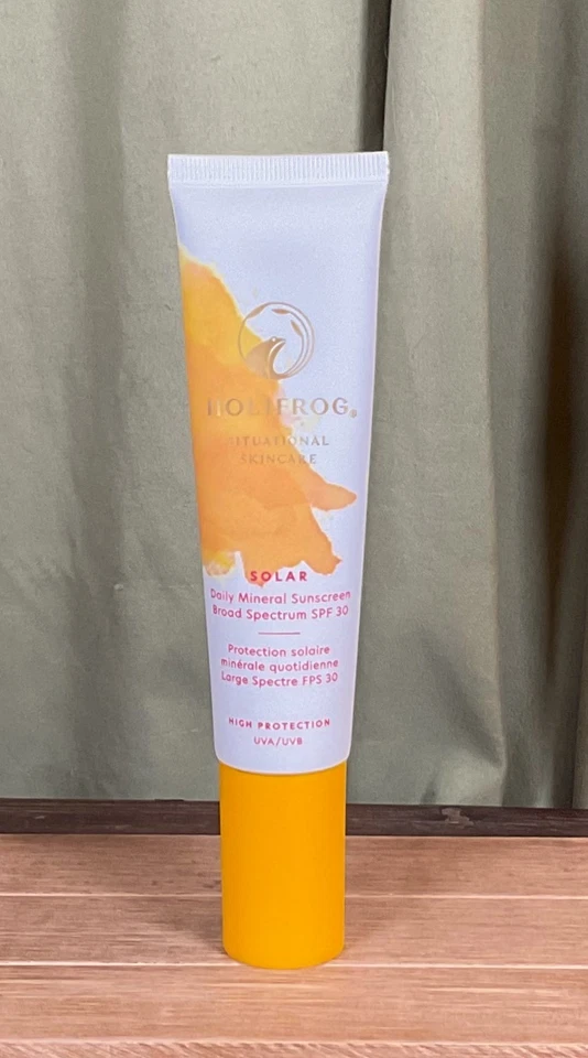 Novo na caixa protetor solar mineral diário Holifrog FPS 30 2 fl oz EXP 04/2026 - Imagem 3 de 3