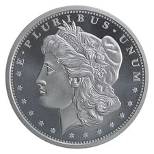 Silver 1 oz Morgan Round (Golden State Mint) 83.48 per troy oz