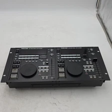 TASCAM CD-302 DUAL CD PLAYER Untested No Power Supply 