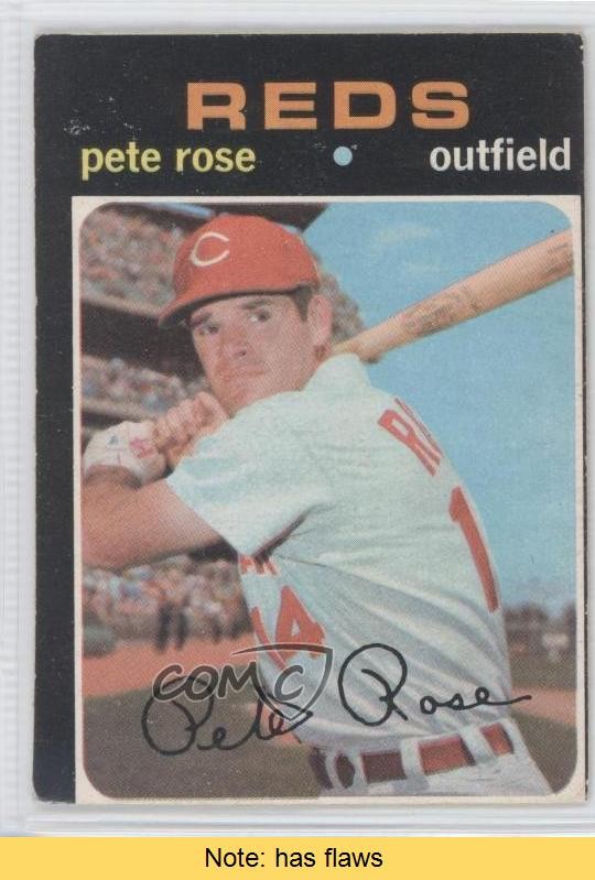 1971 O-Pee-Chee Pete Rose #100 READ d7w