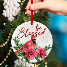 Be Blessed - Unique  Circle Ornament