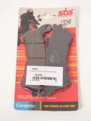 Plaquette de frein SBS pour Scooter Honda 150 SH Après 2009 192HF Neuf - Photo 1/2
