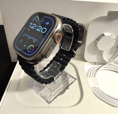 Apple Watch Ultra 2 [GPS + Cellular, 49mm] Natural Titanium 97 