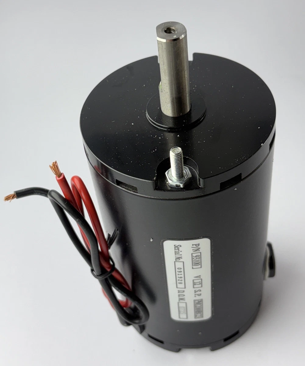 MOTOR 12VDC 1/3 HP-LOW PROFILE 93100 P/N 12000B123 photo 3