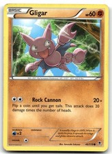 Gligar 46/119 XY - Phantom Forces Common Normal Pokemon TCG MP