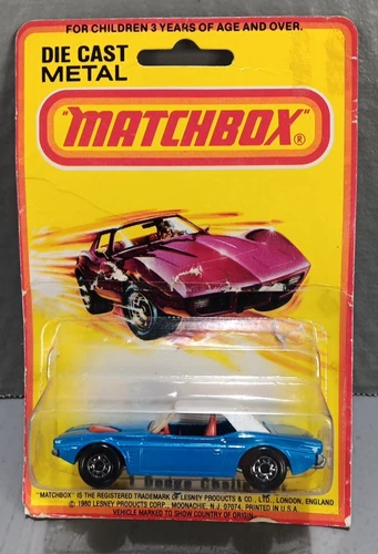 Matchbox Lesney Superfast No1 DODGE CHALLENGER BLUE 1975