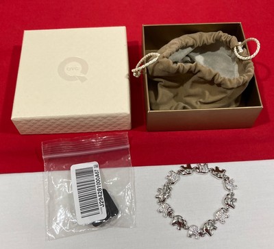 NEW PAJ 925 CZ Sterling Silver Cubic Zirconia ELEPHANT Link