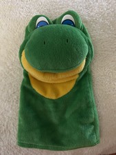 Math Frog hand puppet by Macmillian Cute Frog Puppet