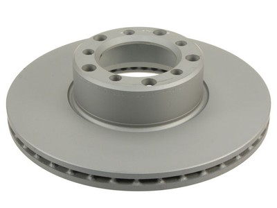 Zimmermann Coated 52PP71T Front Brake Rotor Fits 1978-1980 Mercedes 300SD