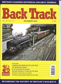BACK TRACK MAGAZINE VOL. 39 No. 12 DECEMBER 2025