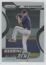 2020 Panini Prizm Warming in the Pen Silver Prizm Ian Anderson #WIP-5 3a3