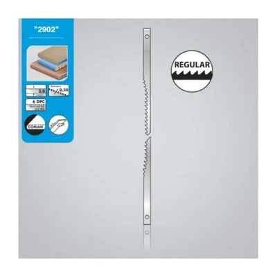 LAME LEMAN Per Trépanage 15 D/P 127x3x0,50 cod.2902.12 - Conf. 12 PZ - Photo 1/2