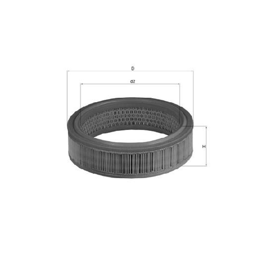 Luftfilter FüR Lada 1200-1500 1.2 1.5 73 Bis 85 Mahle BA32103 Teil-image