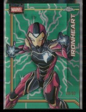 2026 Topps Chrome Marvel Comics #58 Ironheart Storm's Green Lightning #/99