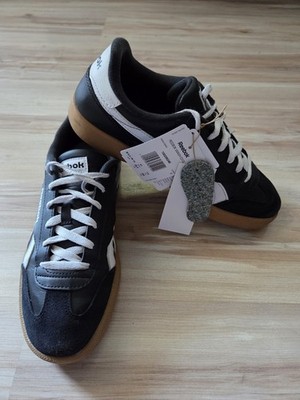 Reebok Classic Smash Edge Sneaker 41 Schwarz Weiß Gum Top Zustand UNISEX