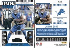 🏈 2024 Panini-Contenders - Jahmyr Gibbs Lions #32