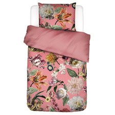 Bettwäsche Blumen Blüten Essenza Filou Summer Mauve Satin Geblümt Floral Tulpen