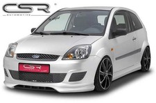 Front Ansatz Spoiler Schwert Diffusor Lippe Tuning für Ford Fiesta 6 FA186