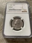 1952 Proof Washington Quarter NGC PF67
