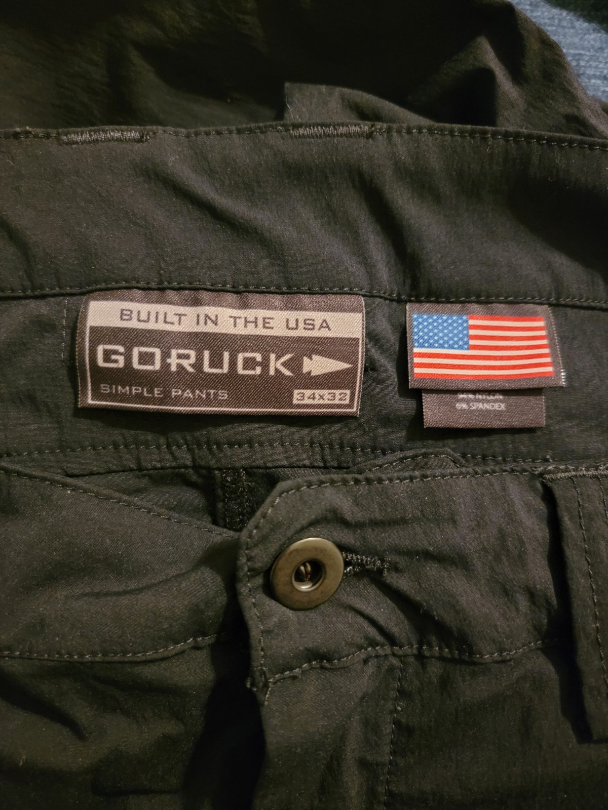 GORUCK Simple Pants Performance Stretch Fabric Li… - image 4