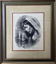 Sandu Leiberman- Original watercolor on paper