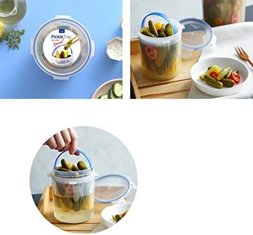 Lock And Lock Transparent Food Storage Container Bpa Free For Kitchen Use - Image 3 of 4