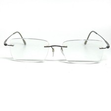 Silhouette 7719 40 6054 Rimless Eyeglasses Brown Frame Austria 21 150 22429