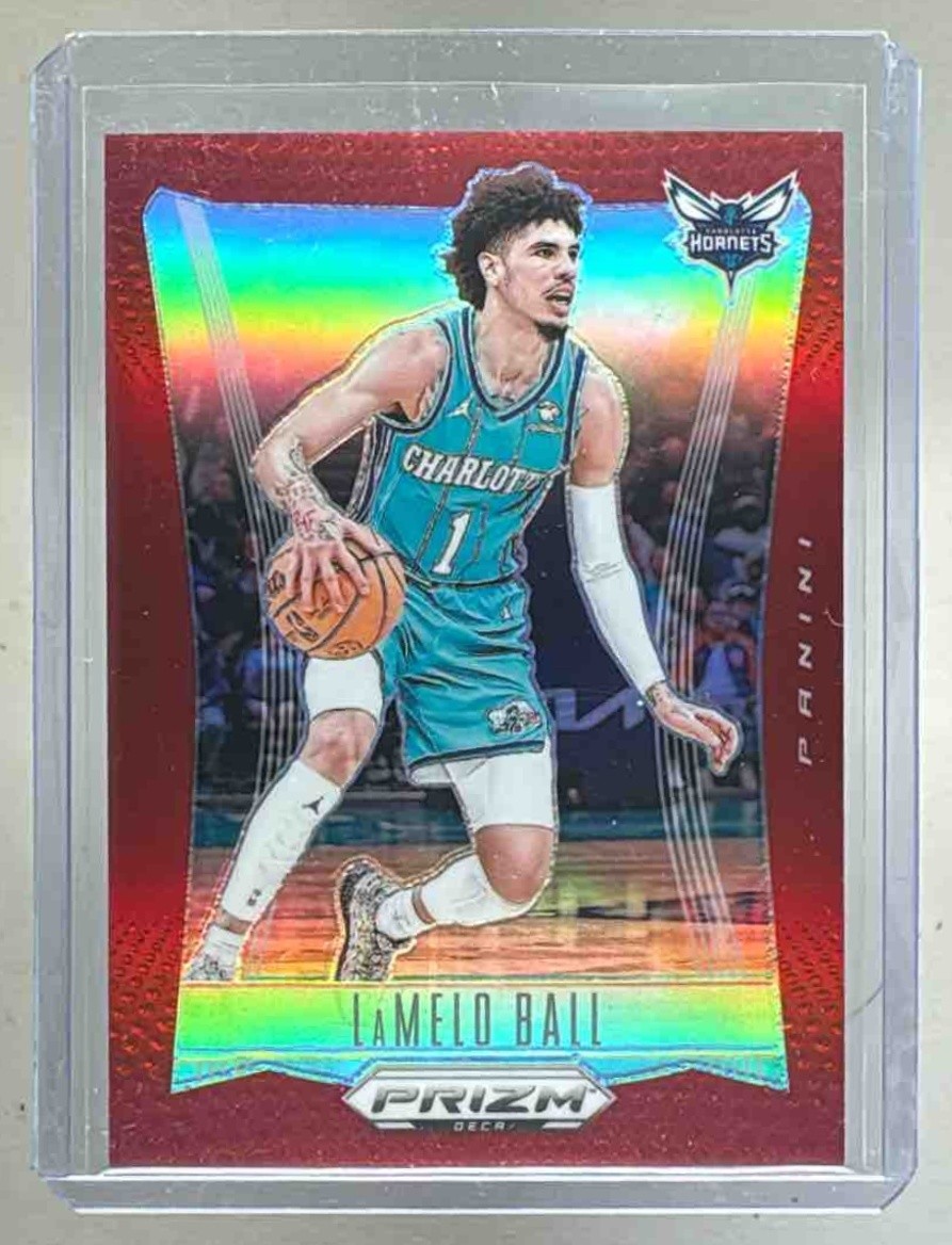 LaMelo Ball 2023 Panini Prizm Deca #98 Red /199