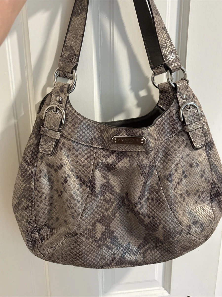 Coach Gray Snake Bags & Handbags for Women for sale | eBay display picture 1