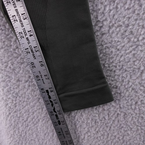 Lululemon Align High Rise Crop Leggings Dark Olive Green Athleisure Womens 6 - Picture 5 of 6