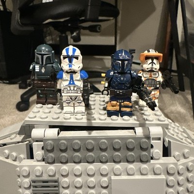 Clone Commander Appo, Clone Commander Cody, Star Wars Mandolorian Lot Of 4