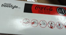 2x Coca Cola Freestyle Coke Zero Sugar Part 1 Concentrate Syrup Refill Cartridge