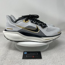 Nike Air Zoom Pegasus 41 Gray Black Gold Running Shoes Men  s 11 XE HQ3220-100  