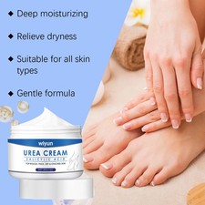 Hand Foot Cream Gentle Exfoliating Hydrating Moisturizing Nourishing Repairing