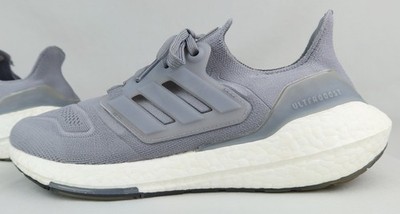Adidas Mens UltraBoost 22 Grey Three-Core Black Running  display picture 3