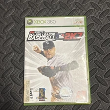 MAJOR LEAGUE BASEBALL MLB 2K7 (2K SPORTS) MICROSOFT XBOX 360 GAME  