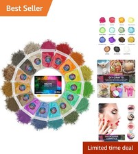 Safe and Vibrant Mica Powders - 15 Assorted Colors for All Your Creative Needs