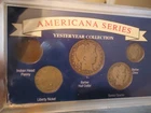 AMERICAN COIN SERIES ANTIQUE VINTAGE COINS $.91 FACE BARBER SILVER INDIAN 1 CENT