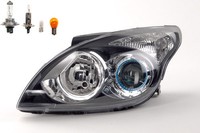Scheinwerfer Passend FüR Hyundai I30 07/10- 11/2011 Links Mit Leuchtmittel