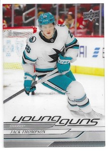 2024-25 Upper Deck Series 2 Hockey JACK THOMPSON #468 Clear Cut Young Guns